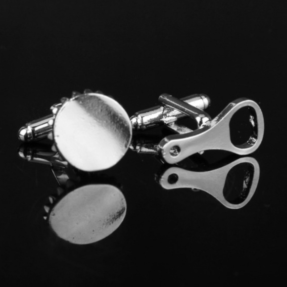 Bottle Cap & Opener Cuff-links - Picture 3 of 5